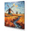 Fauvist Windmill Meadows I - Wind Turbines, art mural-156836381-156836374