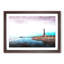Blackpool Tower & Beach Painting - Single Picture Frame Print on MDF-56633906-56633909