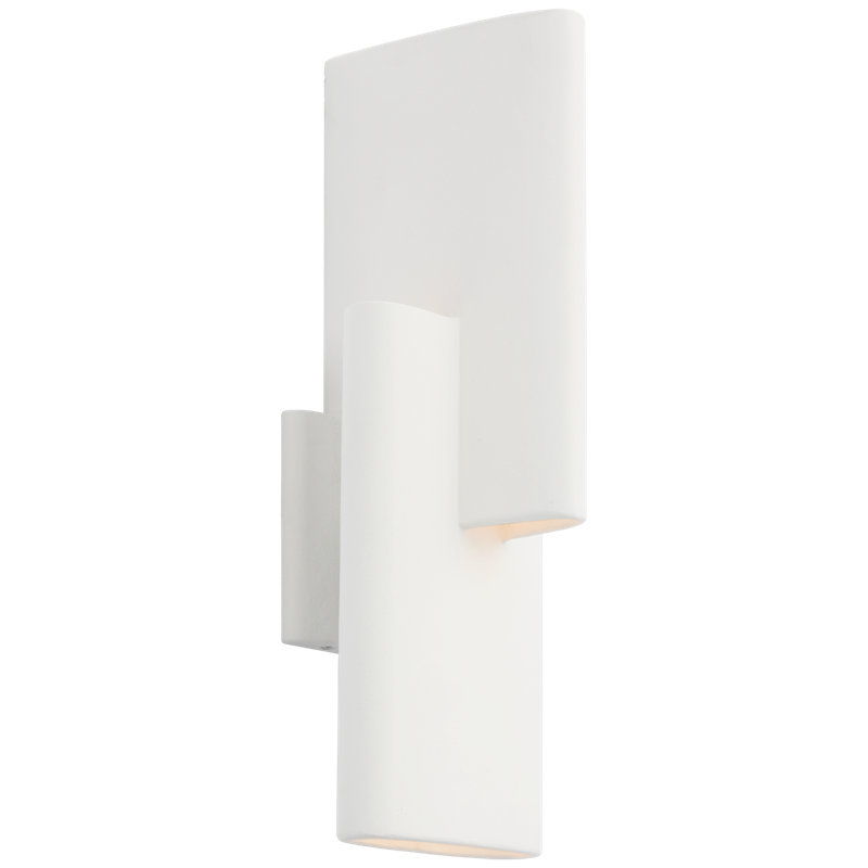 Lotura 4 - Light LED Flush Mounted Sconce, Museum White