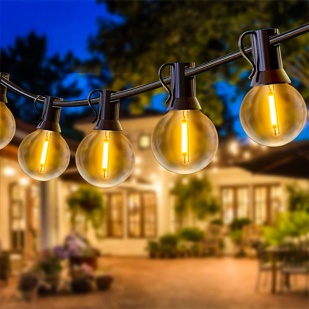 Anariah 3048cm 50 - Bulb Festoon Lights String Light (End to End Connectable)