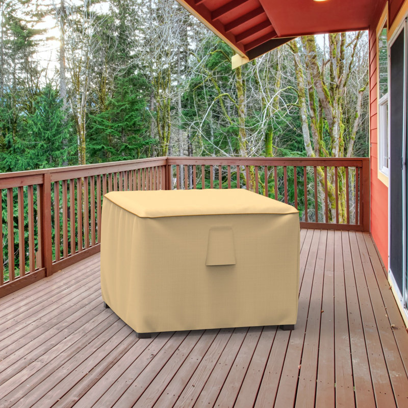 Housse pour table d'extérieur / repose-pieds Eduardo, H 22 po x l 26 po x P 26 po