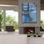  «Shape Shift 4» par Courtney Prahl, art mural sur toile, 40 po x 54 po