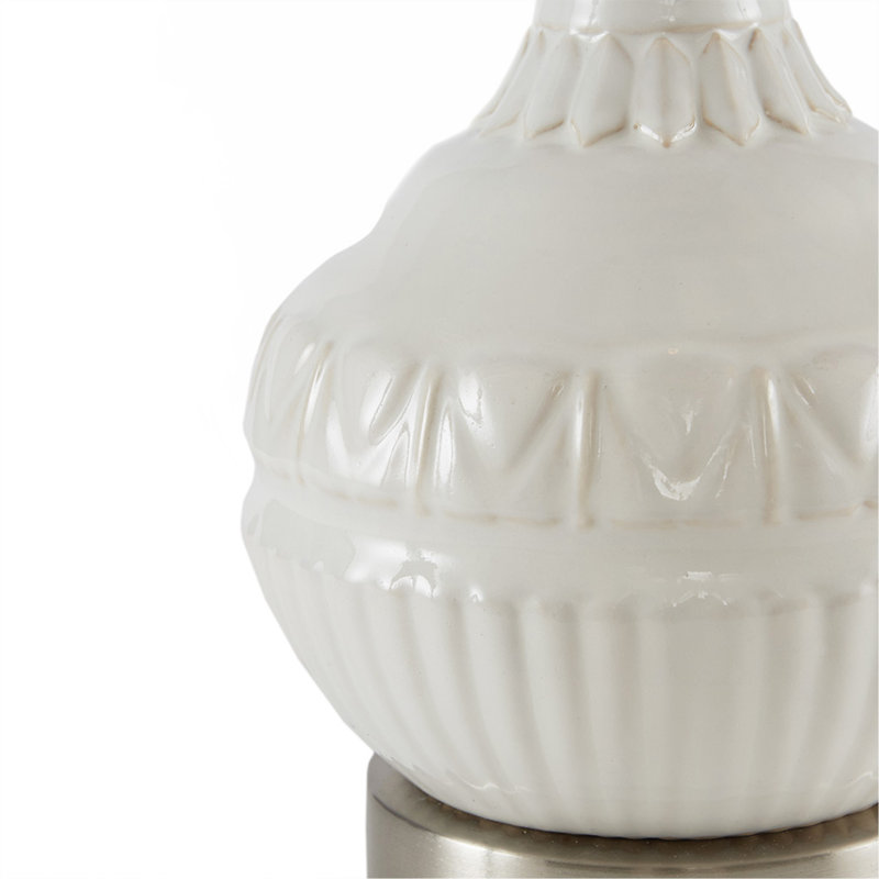 Gypsy Embossed Boho Table Lamp
