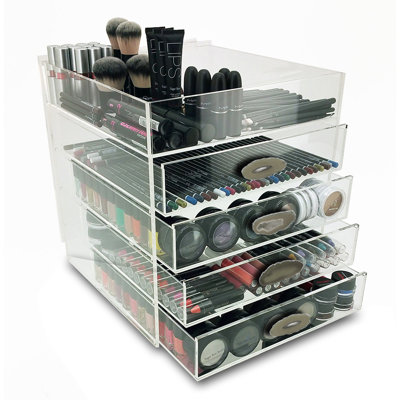Organisateur de maquillage / maquillage à 5 niveaux Mulfo