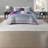 Durable Purple Bedding Sets, Hypoallergenic Polyester, Boho Style Home Decor