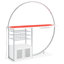Armoire de bar 2 portes Lewes-1875754476