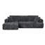 Canapé Boneless, canapé modulaire en L Chenille-129718216-129718218