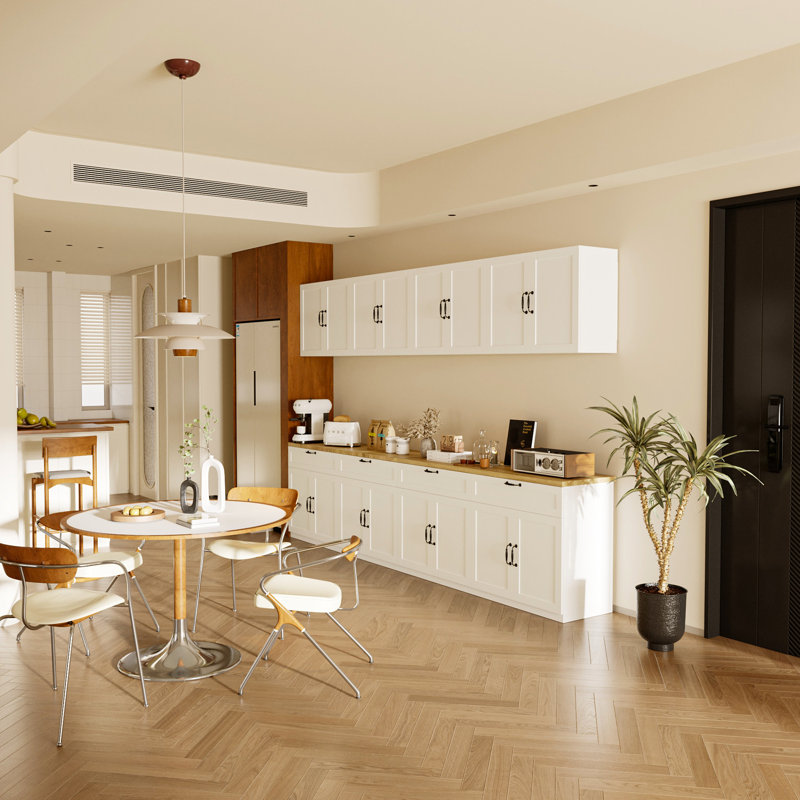 Buffet 126 po, Blanc