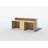 2 Person Rectangle Synthetic Laminate Reception Desk-50020186