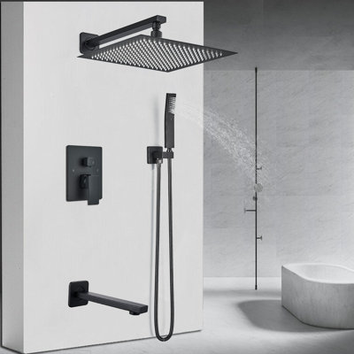 Complete Shower System with Rough in-Valve