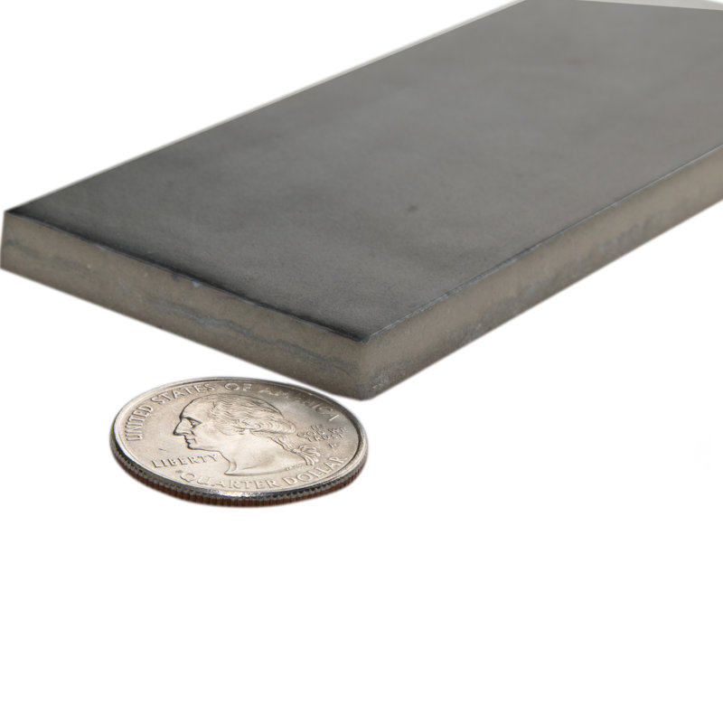 Coco 2" x 6" Porcelain Brick Look Subway Wall & Floor Tile, Black Hat