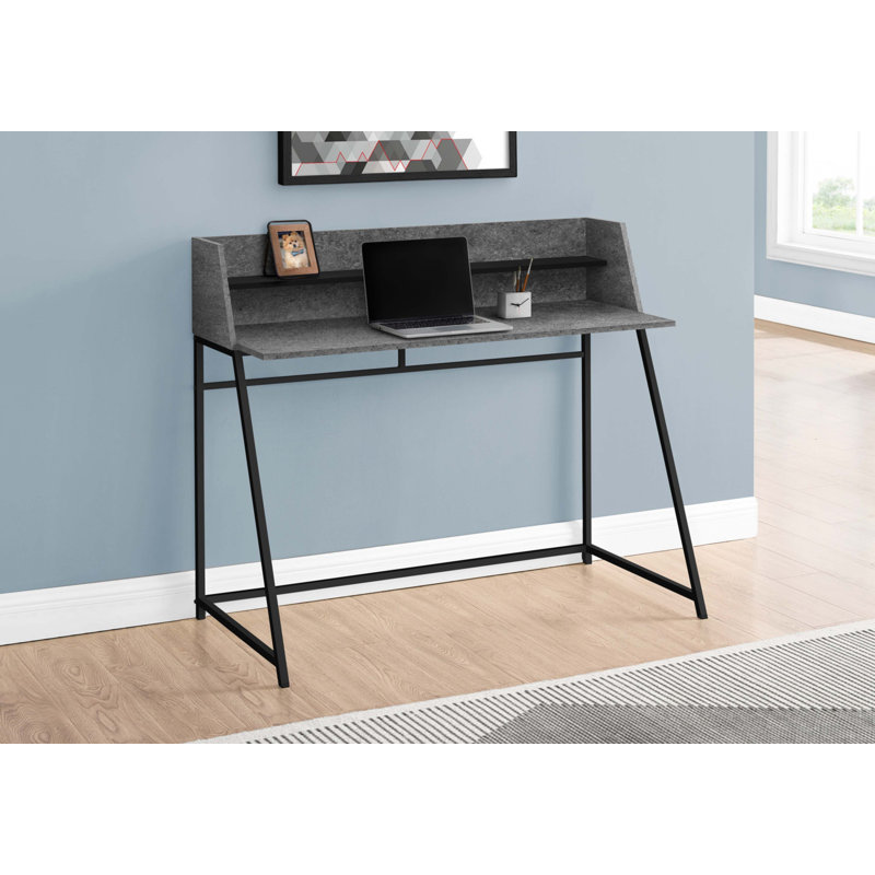 Bureau d'ordinateur, Gris/noir