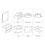 Ensemble de meuble-lavabo simple 30 po avec miroir Tyonna-1539741460-1539741463