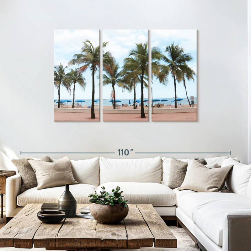 Gillard Florida Palms, 48" H x 74" W
