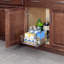 Nickel-Finish Steel Pull-Out Cabinet Organizer-21132712