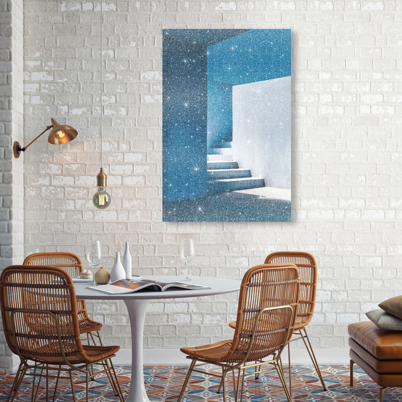 Deep Ocean Walls I Print by Oliver Gal, 15"H x 10"W, Gallery Wrapped