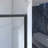 Aluminum Frame Double Sliding Shower Door,Bypass Bathroom Sliding Door With Premium Clear Tempered Glass