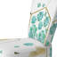 Chaise d'appoint rembourrée à motif géométrique Triangles