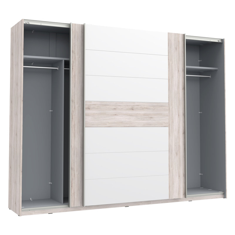 Mickie 2 Door Manufactured Wood Wardrobe