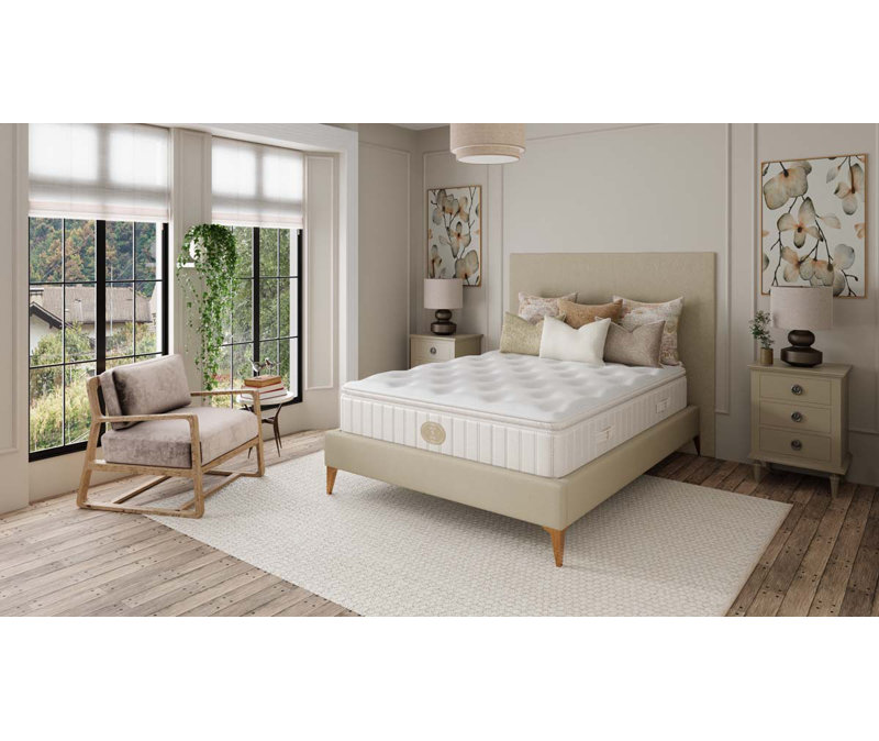 Timeless 15'' Plush = Side Sleepers Pillow Top Innerspring Mattress, Queen