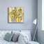 «Mid Mod Yellow» par Silvia Vassileva, art mural sur toile-1162617046