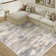Sarah Modern Abstract Machine Washable Area Rug with Non-Slip Backing