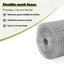 Fence Post Set Set Of 2 Metal Medium Durable-1477023833-1477023835