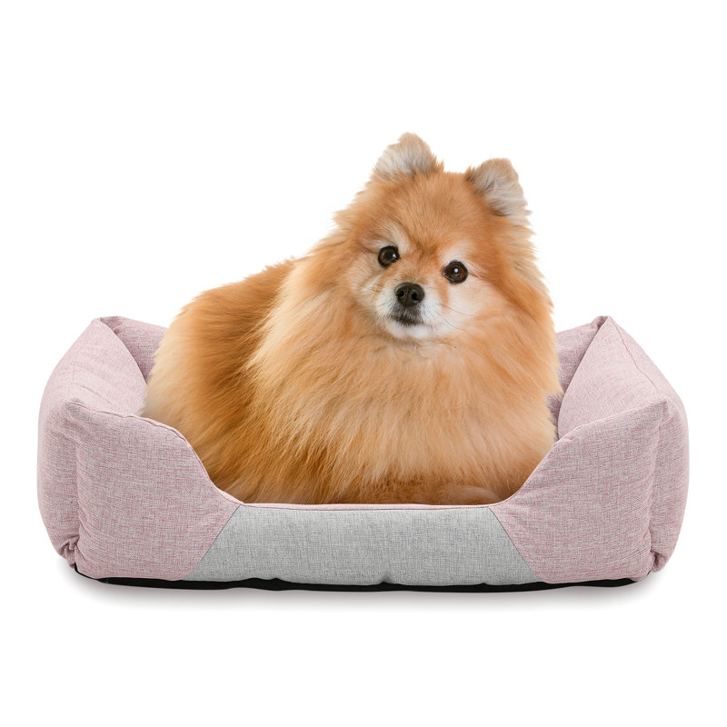 Coussin Comfort, Rose tendre, Moyen (l 27 po x P 21 po x H 7 po)