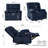 Cocalico 39" Wide Glider Manual Recliner Chair-704583133