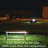 GoSports LED Light Up Cornhole Set, Regulation Size