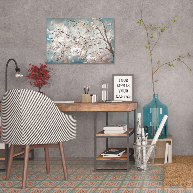 Magnolia - Wrapped Canvas Print, 40.6 cm H x 61 cm W