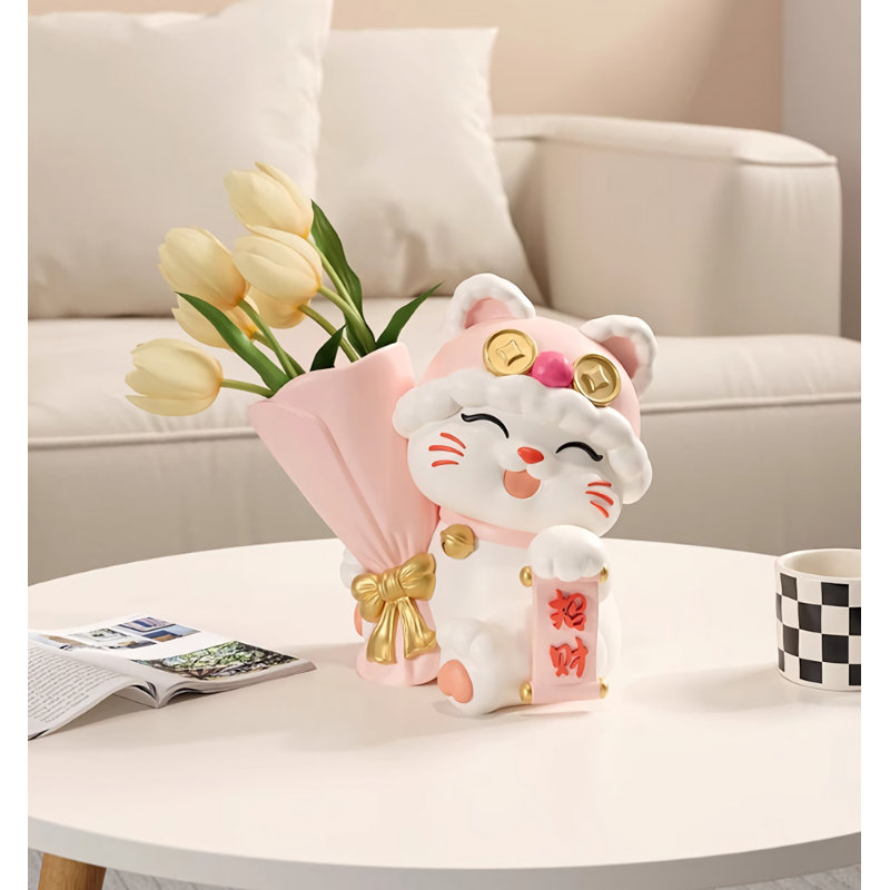 Josiana Animals Figurines & Sculptures, Pink