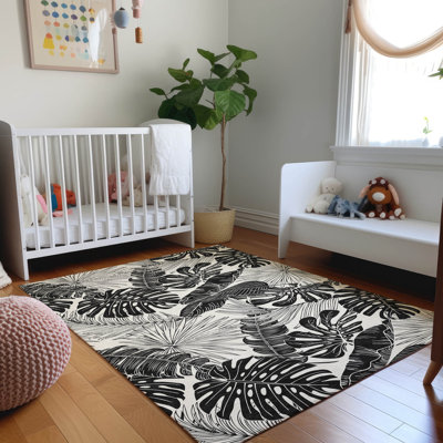 Premium Machine Washable Cerrito AMF211 Midnight Rug