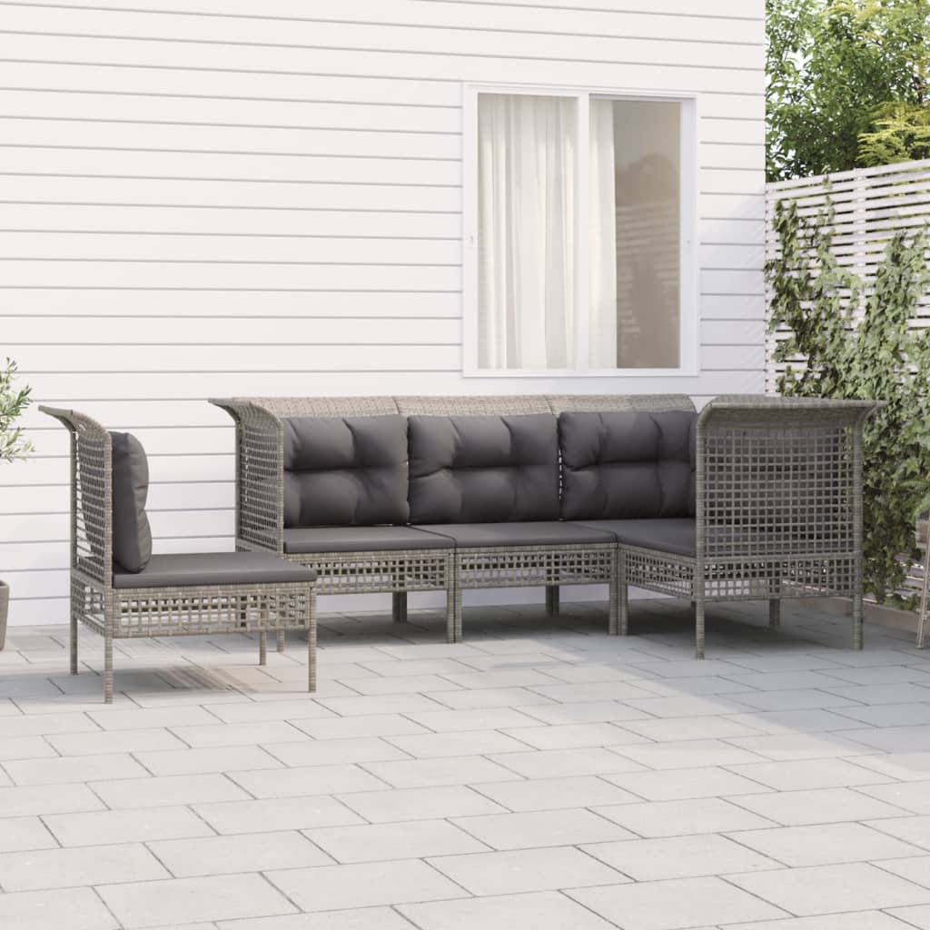 Gartenecksofa Luyen mit Kissen