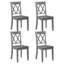 Chaises de salle à manger en bois de 17 po de large Brookner-99306171-101193049