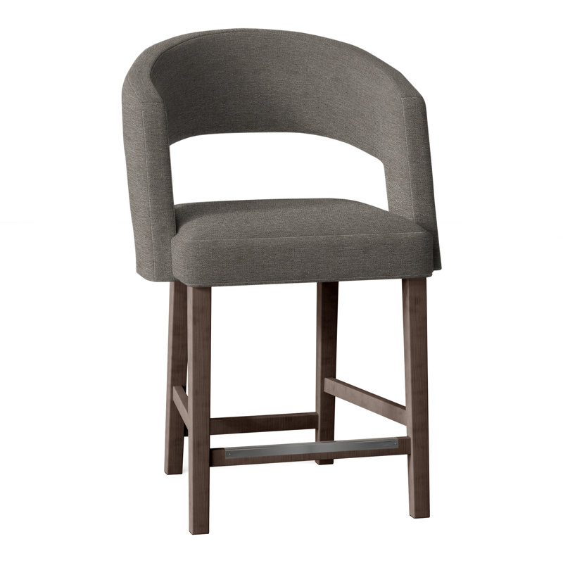Bryant Upholstered Stool, Perigold Birchbox Natural, Hazelnut