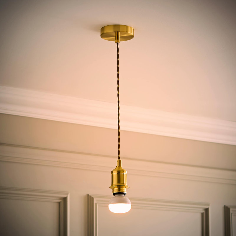 - Light Pendant, Brushed Gold