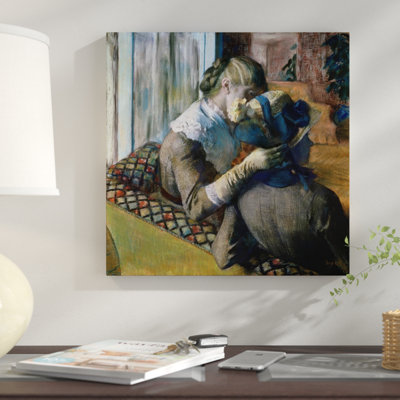 " At The Milliner " by Edgar Degas Graphic Art Print