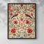 WM MORRIS Series LXII  -Premium Framed Print -Ready to Hang - No Nails Required-1847686905-1847686899