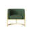 Tissu vert / or est en rupture de stock