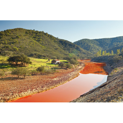 Aiela Rio Tinto, Huelva, Espagne - photographie sur toile tendue