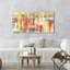 2LA6255 Reflected colours (detail) 1 Piece Wrapped Canvas Wall Art-1128377283