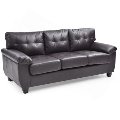 Cadre de salon en bois franc - Glory Furniture Gallant G905a-s en mousse de couleur cappuccino