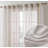 Linen Semi-Sheer Grommet Curtain Panels-1622484145-1622484151