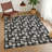 Machine Washable Indoor/Outdoor Chantille ACN2921 Geometric Rug-2101897804-2101897798