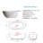 66.9″Solid Surface Matte Tub