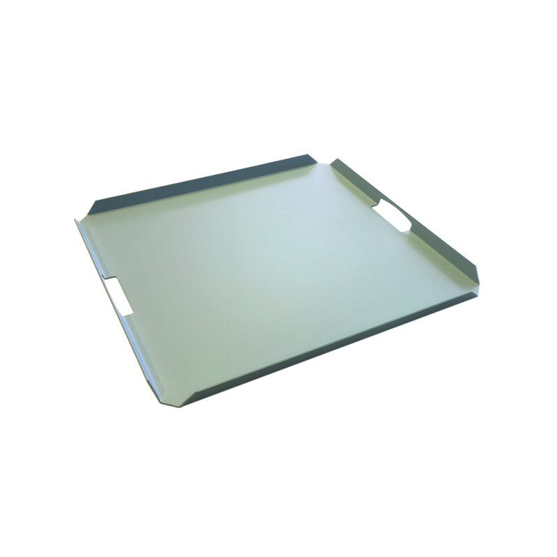 Kayo Metal Tray, 3cm H x 61cm W x 61cm D, Blue