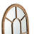 Half-Round Elongated Mirror
