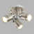 Satin Silver/Chrome/Silver