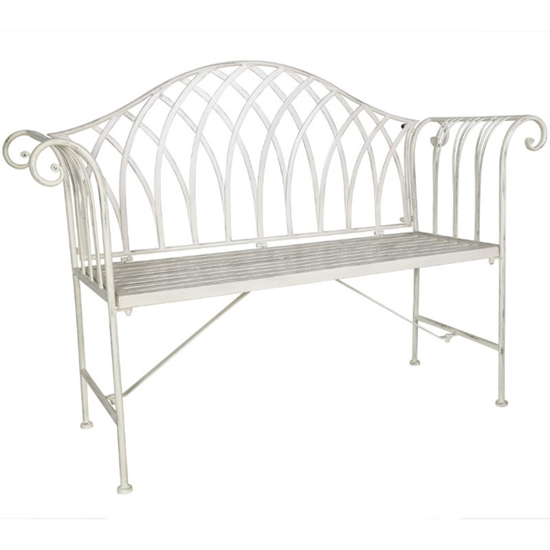 Eirlys Iron Outdoor Bench